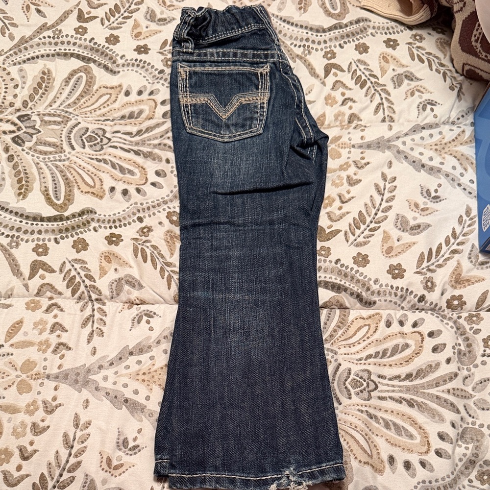 Kids Dark Blue Denim Jeans